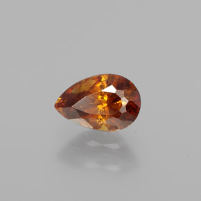 0.90克拉天然闪锌矿，梨形，VS-SI