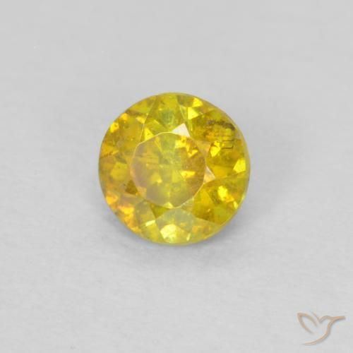 0.33克拉天然闪锌矿，圆形的，SI-I1