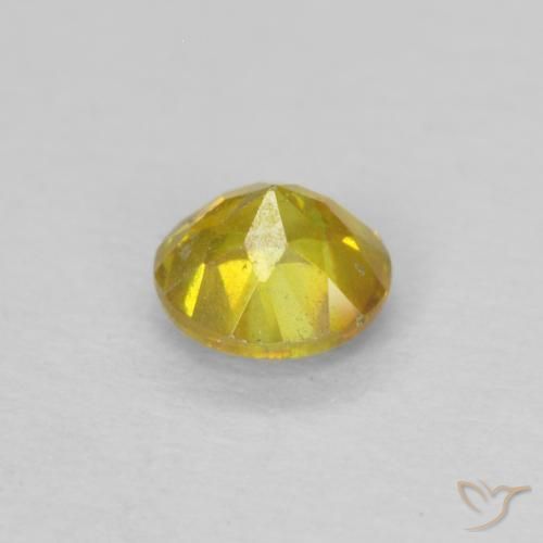 0.33克拉天然闪锌矿，圆形的，SI-I1