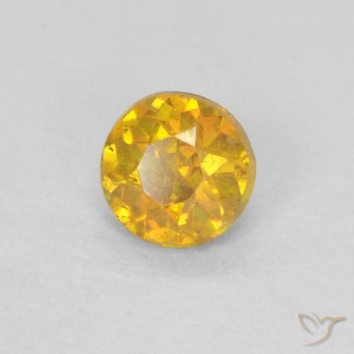 0.36克拉天然闪锌矿，圆形的，SI-I1