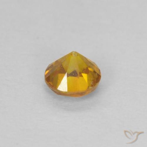 0.25克拉天然闪锌矿，圆形的，SI-I1