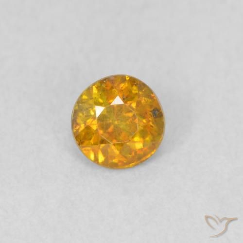 0.27ct 天然 中金 闪锌矿, 圆形的, SI