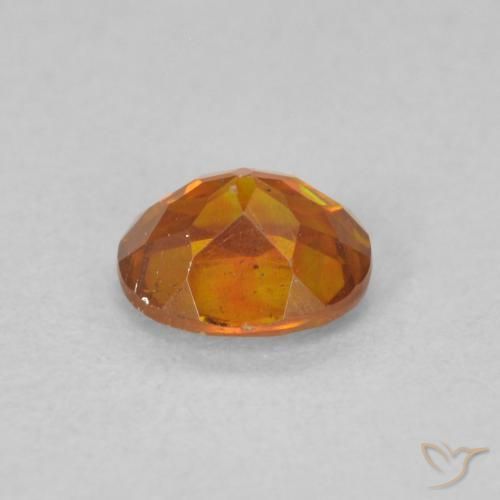 0.66克拉天然闪锌矿，椭圆形，SI