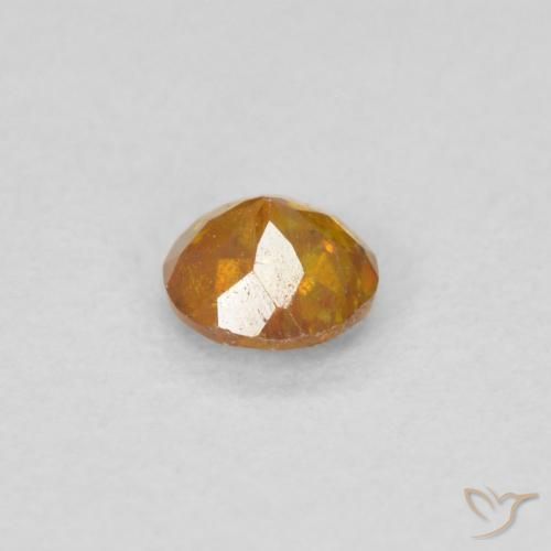 0.24克拉天然闪锌矿，圆形的，SI