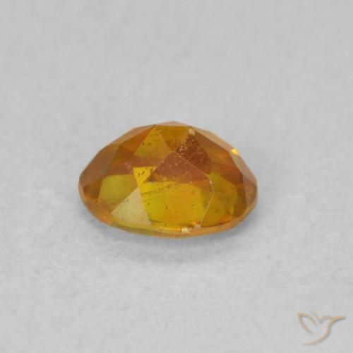 0.50克拉天然闪锌矿，椭圆形，SI