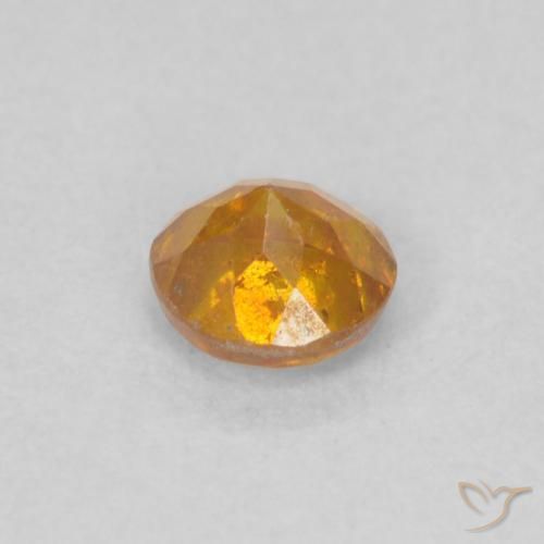 0.27克拉天然闪锌矿，圆形的，SI