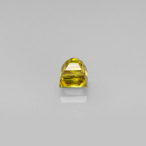 0.46克拉天然黄金色榍石，方形，3.6×3.5毫米，VS