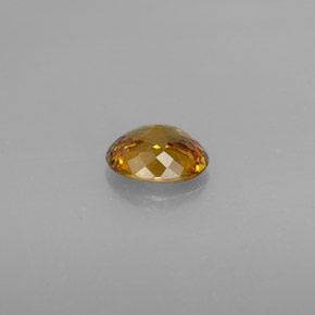 1.80克拉天然多色榍石，椭圆形切割，8.5×7毫米，VVS