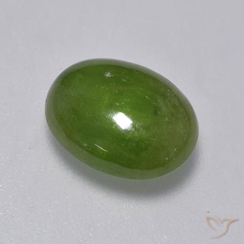 3.56克拉天然榍石，椭圆形，半透明
