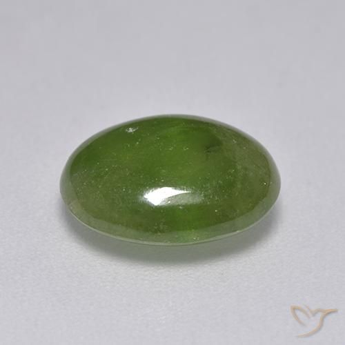 3.56克拉天然榍石，椭圆形，半透明