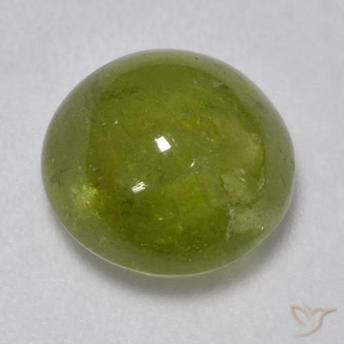 3.24克拉天然榍石，圆形的，半透明