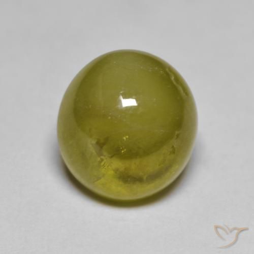 2.93克拉天然榍石，椭圆形，半透明