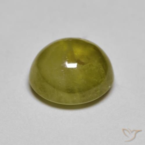 2.93克拉天然榍石，椭圆形，半透明