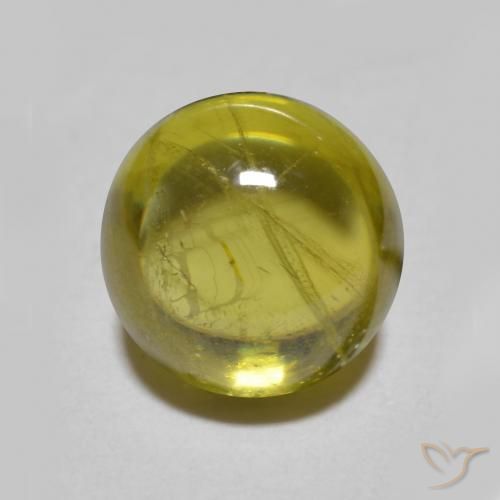 2.04ct 天然 中金 榍石, 圆形的, 半透明