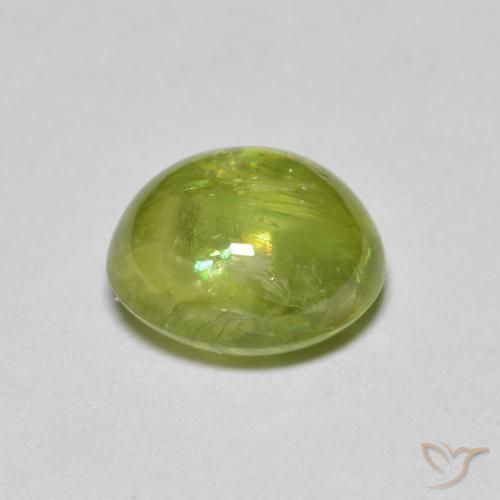 2.31克拉天然榍石，椭圆形，透明