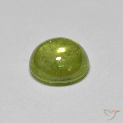 1.55克拉天然榍石，椭圆形，透明