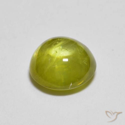 1.33克拉天然榍石，椭圆形，透明