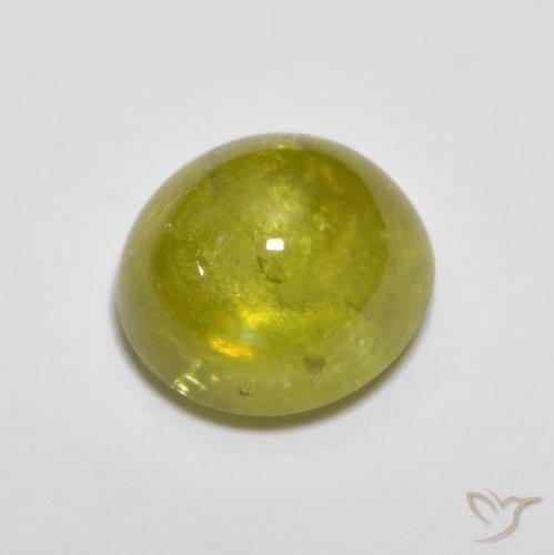 2.60克拉天然榍石，椭圆形，透明