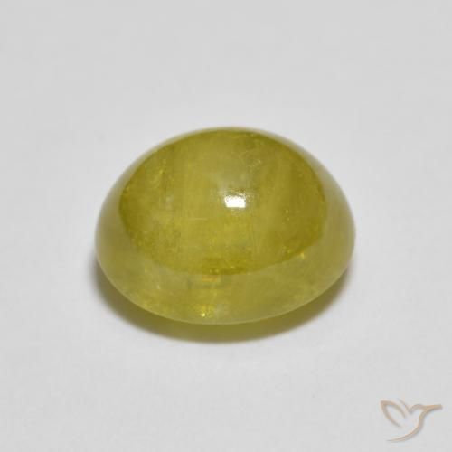 2.78克拉天然榍石，椭圆形，透明