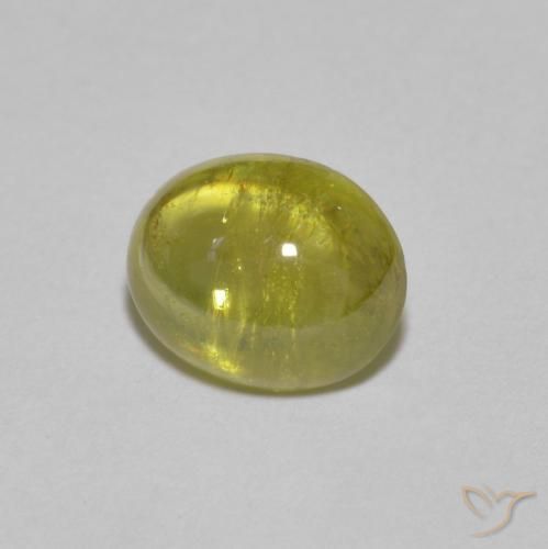 1.92克拉天然榍石，椭圆形，透明