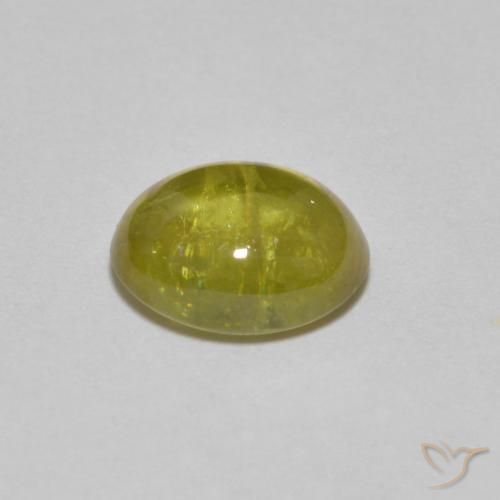 1.92克拉天然榍石，椭圆形，透明