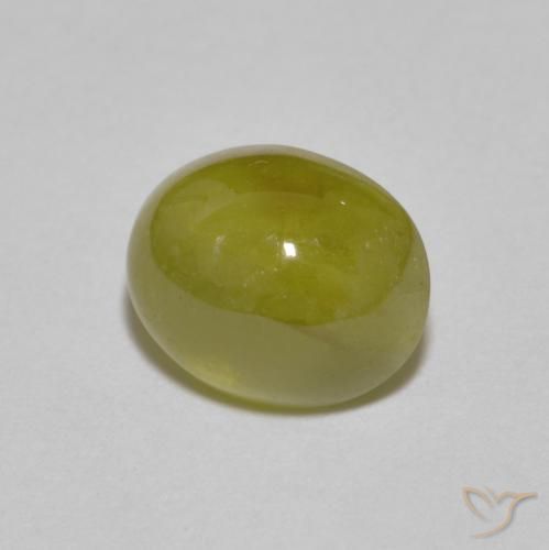 2.89克拉天然榍石，椭圆形，半透明