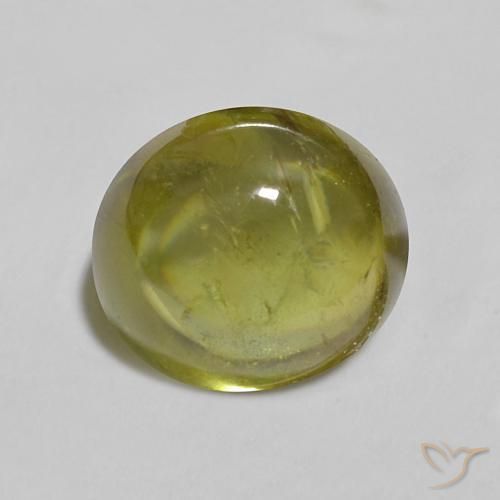 1.69克拉天然榍石，椭圆形，透明