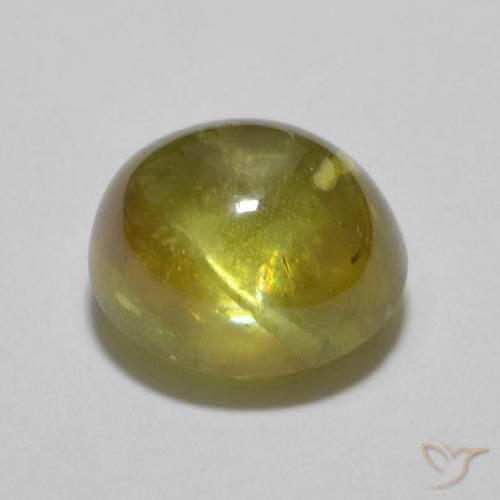 1.69克拉天然榍石，椭圆形，透明