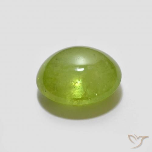 1.72克拉天然榍石，椭圆形，半透明