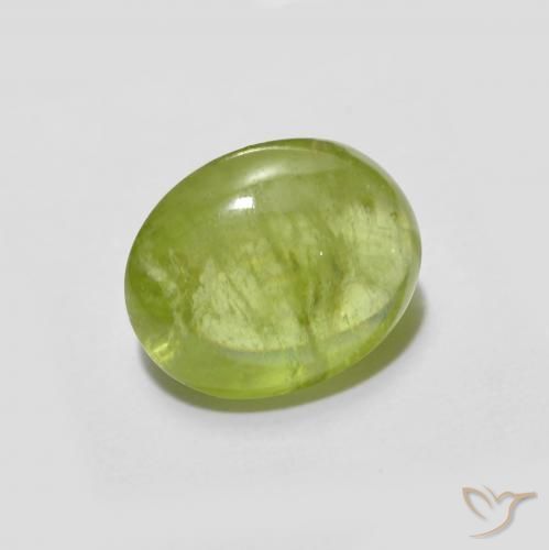 2.50克拉天然榍石，椭圆形，透明