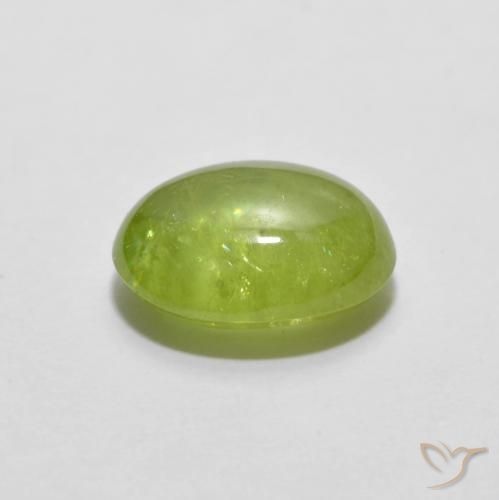 2.50克拉天然榍石，椭圆形，透明