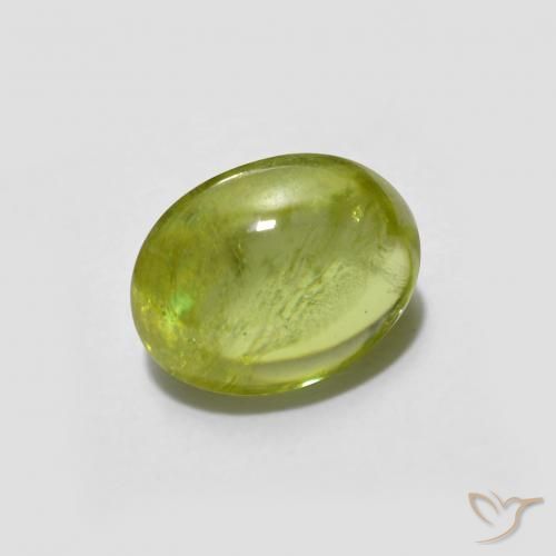 1.32克拉天然榍石，椭圆形，透明