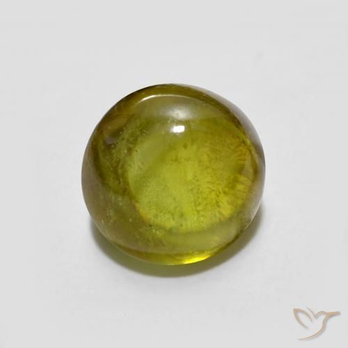 1.86克拉天然榍石，椭圆形，透明