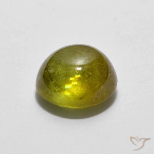 1.86克拉天然榍石，椭圆形，透明