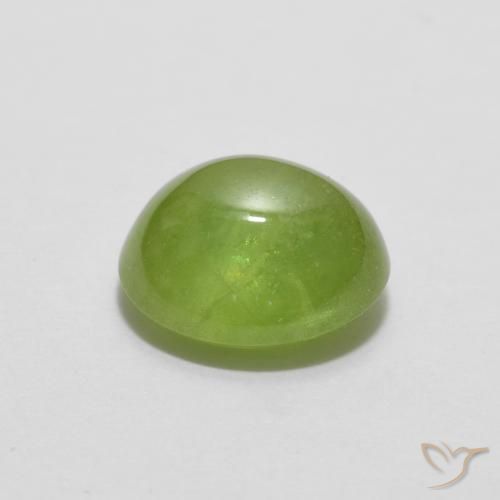 1.66克拉天然榍石，椭圆形，半透明