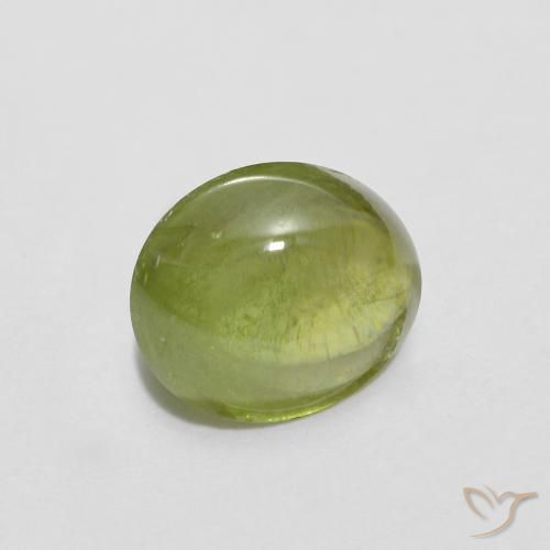 1.77克拉天然榍石，椭圆形，半透明