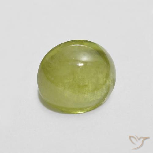 1.66克拉天然榍石，椭圆形，半透明