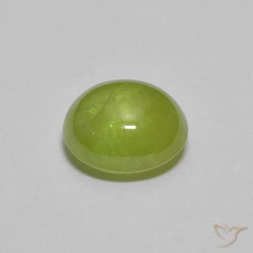 1.52克拉天然榍石，椭圆形，透明