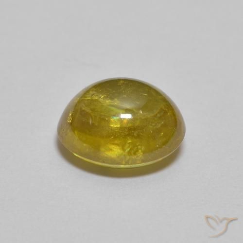 1.69克拉天然榍石，椭圆形，透明
