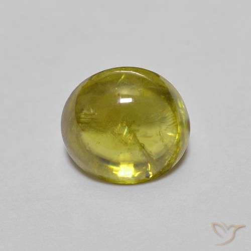 1.24ct 天然 中金 榍石, 椭圆形, 透明