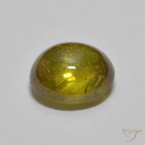 1.76克拉天然榍石，椭圆形，透明