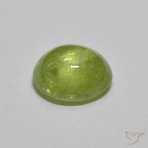 1.31克拉天然榍石，椭圆形，透明