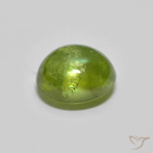 1.12克拉天然榍石，椭圆形，透明