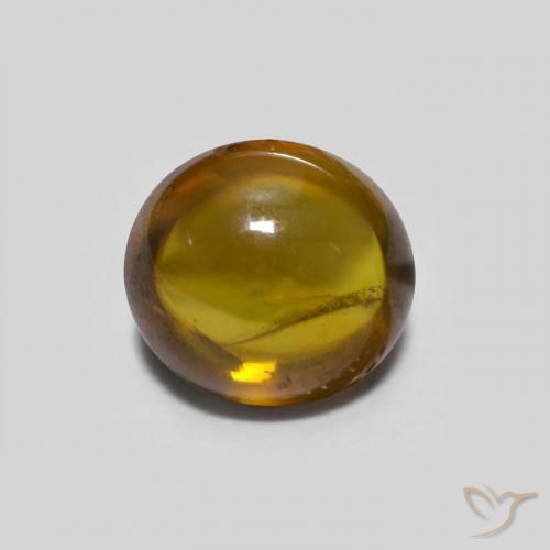0.82ct 天然 暖棕 榍石, 椭圆形, 透明