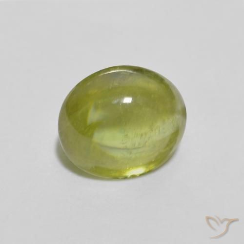 1.12克拉天然榍石，椭圆形，透明