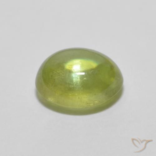 1.07克拉天然榍石，椭圆形，透明