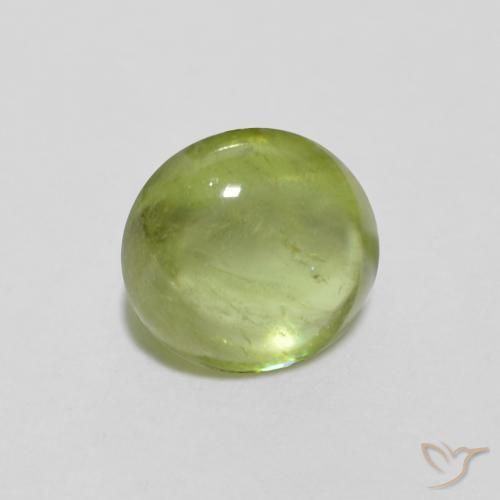 0.95克拉天然榍石，椭圆形，透明