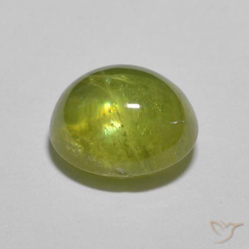 1.83克拉天然榍石，椭圆形，透明