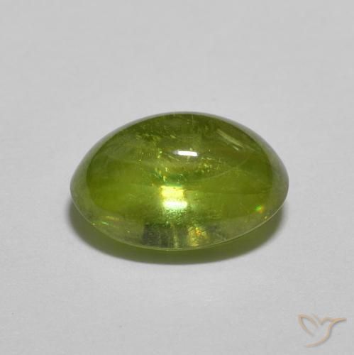 1.31克拉天然榍石，椭圆形，透明