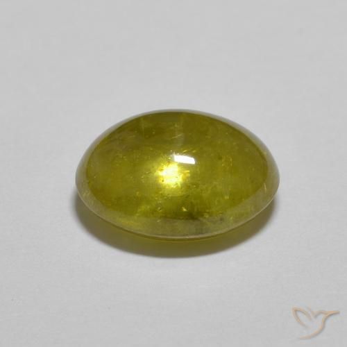 1.62克拉天然榍石，椭圆形，透明